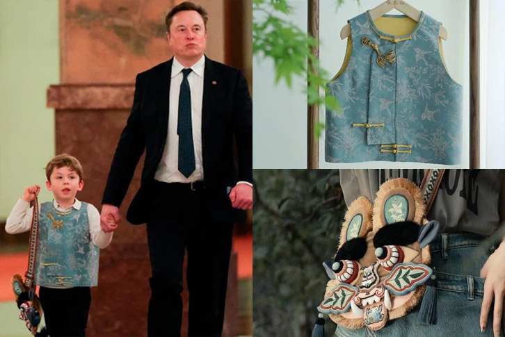 Vì sao trang phục con trai Elon Musk trở thành tâm điểm tại Bắc Kinh? Cận cảnh trang phục “tân Trung Hoa” của con trai Elon Musk