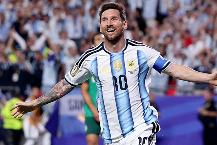 Argentina khẳng định sức mạnh nhà vô địch trước đội tuyển Áo