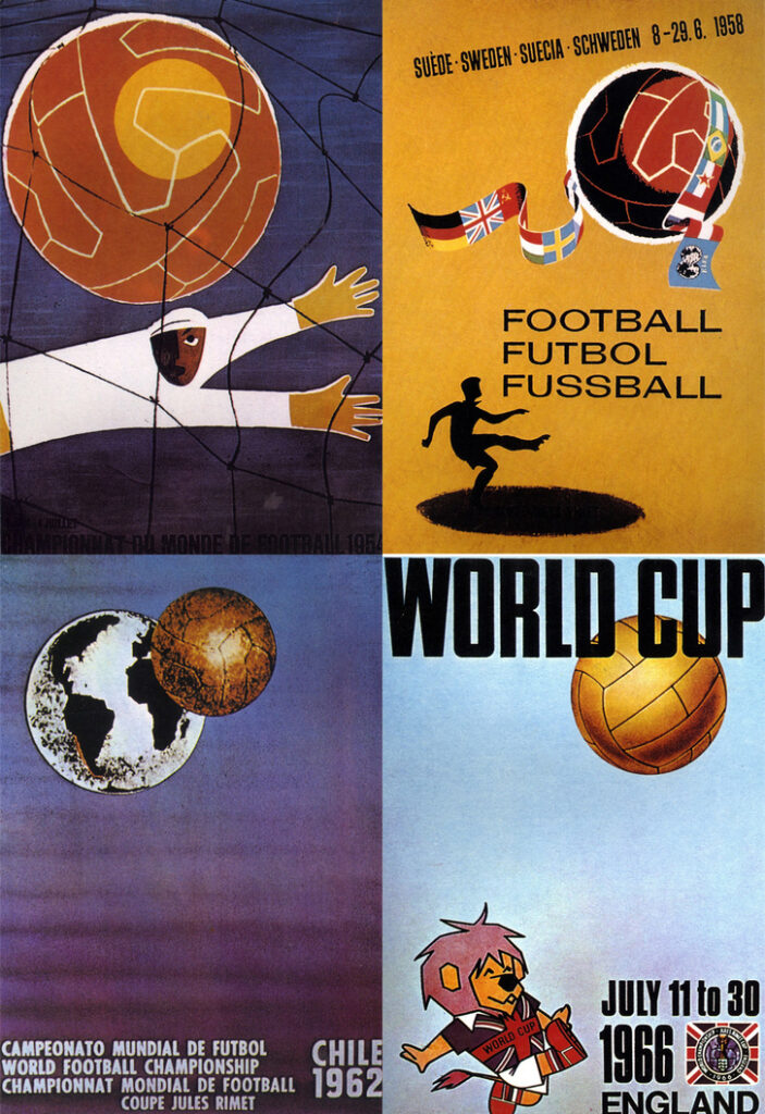 Bộ sưu tập poster chính thức các kỳ FIFA World Cup từ năm 1950 đến 1960