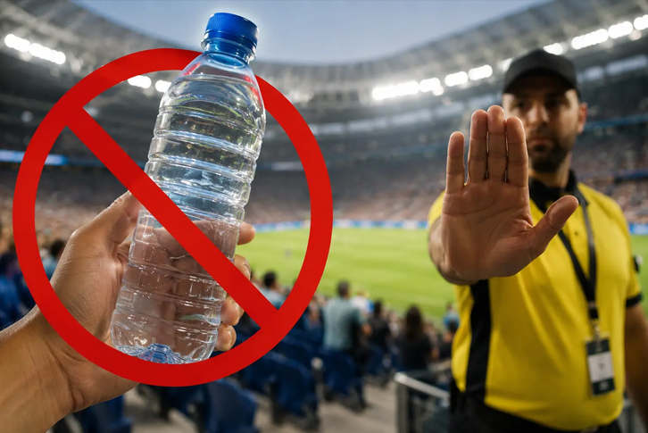 Fifa cấm người hâm mộ đem nước vào sân tại World Cup 2026 giữa cảnh báo nắng nóng gay gắt FIFA cấm chai nước tái sử dụng vào sân World Cup 2026 giữa nắng nóng gay gắt