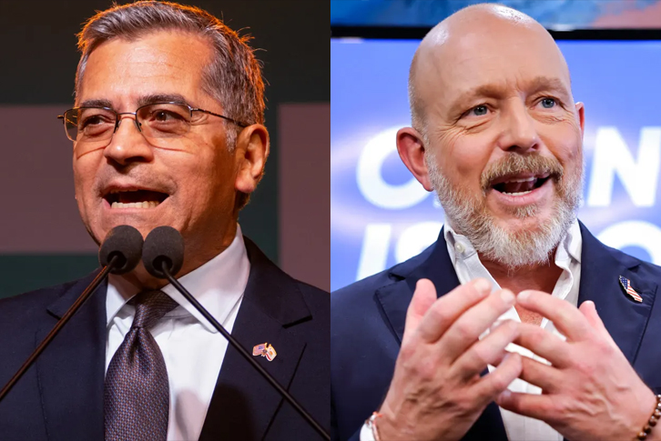 Steve Hilton và Xavier Becerra bước vào cuộc đua quyết định thống đốc California