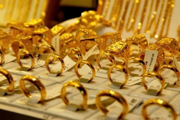 Giá vàng nhẫn 9999 đồng loạt đi lên trong chiều 27/6/2026