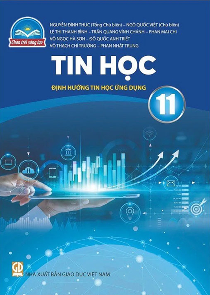 Nội dung sách giáo khoa Chân Trời Sáng Tạo lớp 11 môn tin học