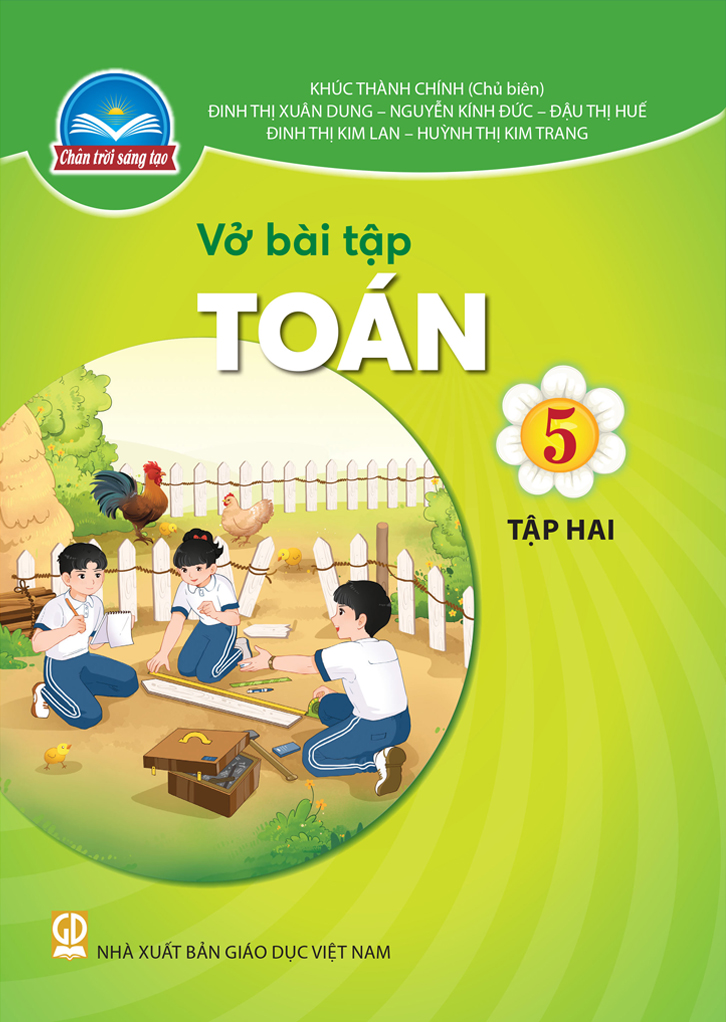 Sách giáo khoa lớp 5 chân trời sáng tạo môn toán
