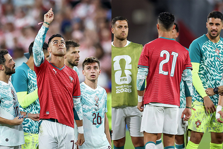 Cristiano Ronaldo phá “lời nguyền” knock-out World Cup sau gần 20 năm chờ đợi Cristiano Ronaldo mặc áo đấu 21 tưởng niệm Diogo Jota sau chiến thắng Croatia